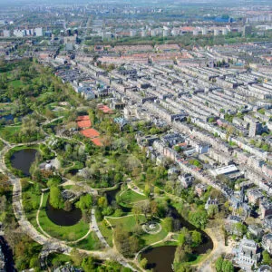 Amsterdam van boven