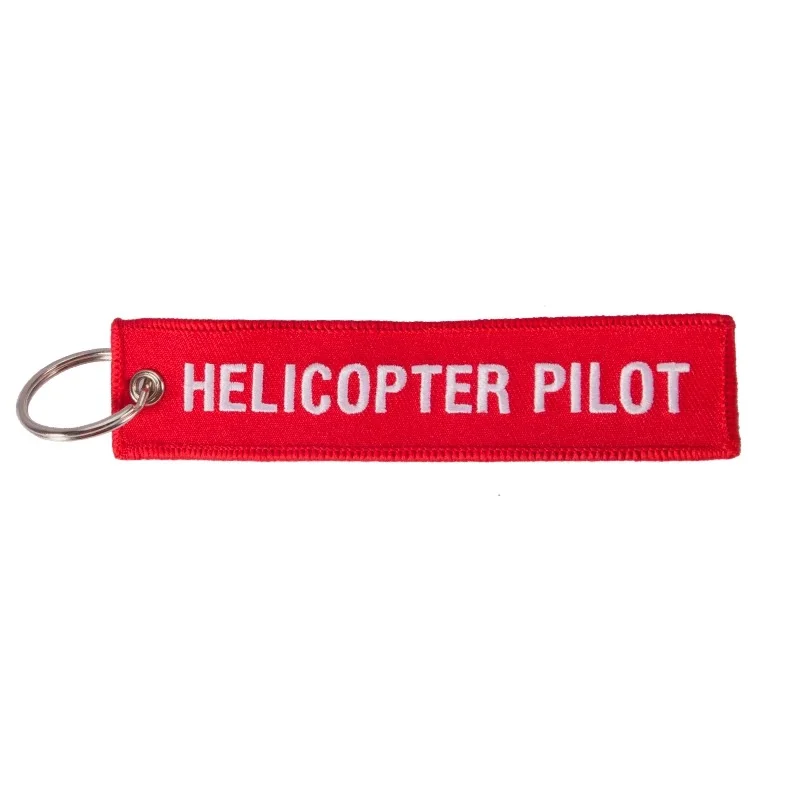 Helicopter pilot key ring