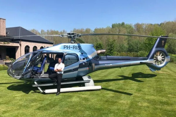 EC130ヘリコプター